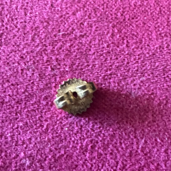 Tiffany & Co Diamond Earring Rare Bezel Set 18k  Gold Lace Collection Vintage - Picture 10 of 11